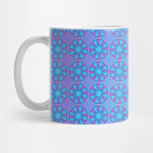 Blue Candy Pattern Mug